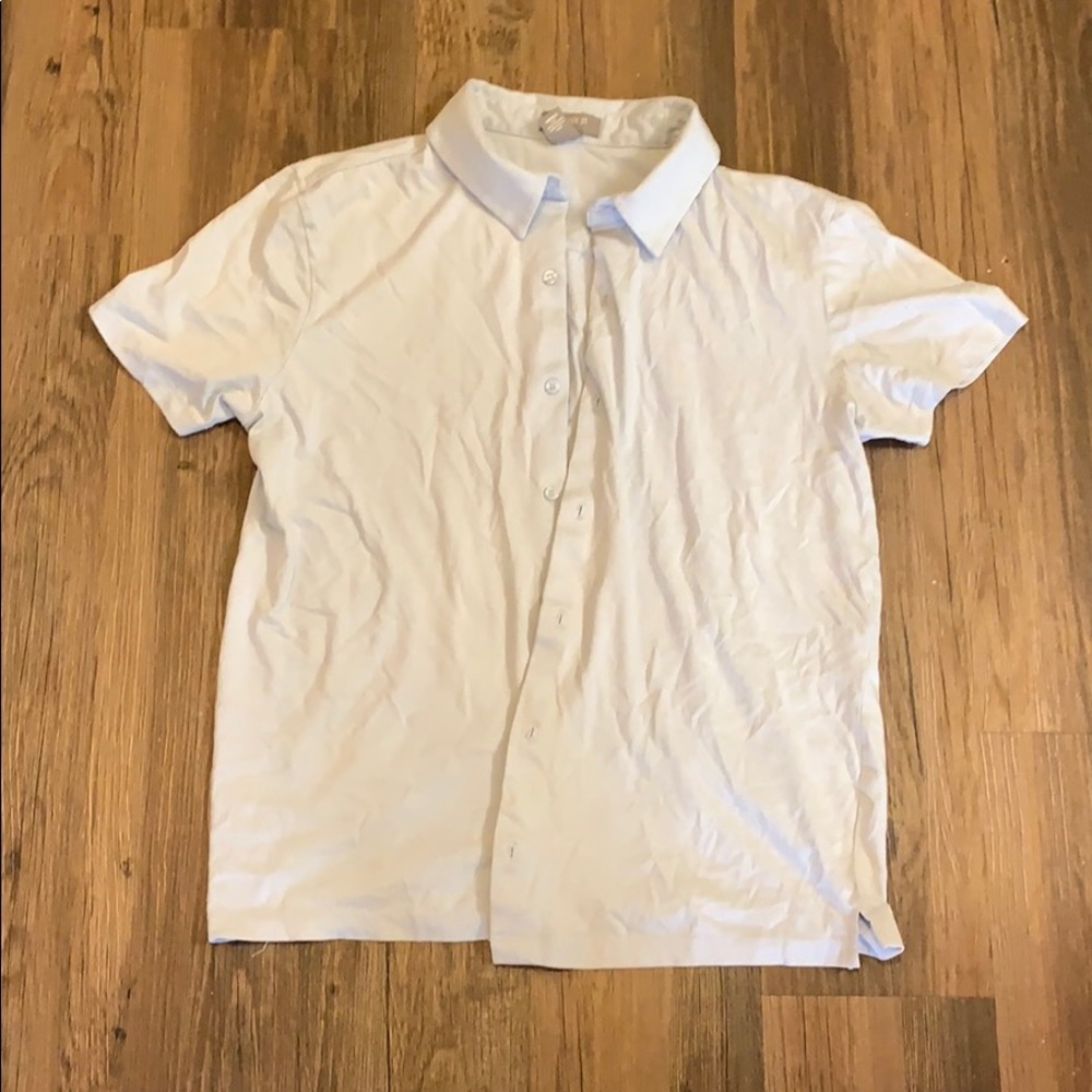 Forever 21 blue shirt